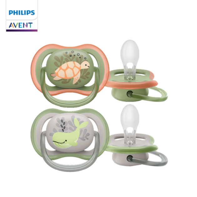 זוג מוצצי אוונט אולטרה אייר 6-18 בנים