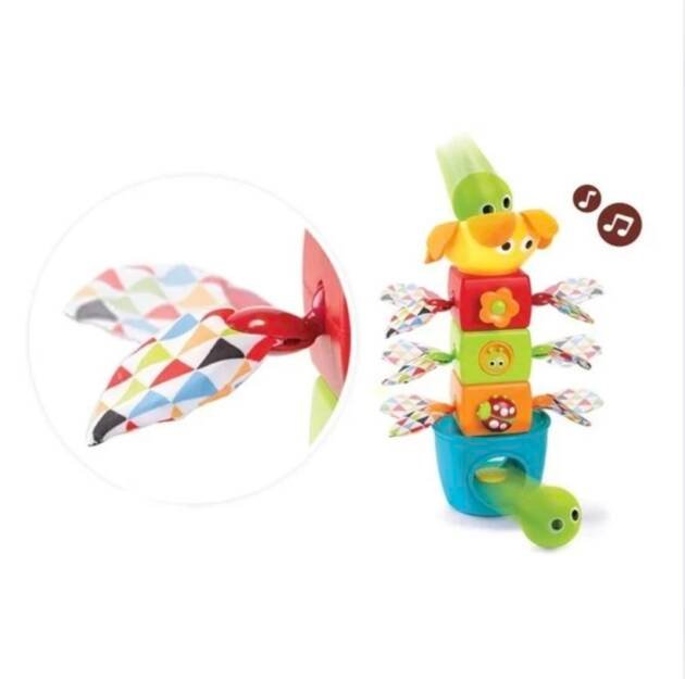 ⁦מגדל קוביות וכדורים מוזיקלי יוקידו⁩ – תמונה ⁦5⁩
