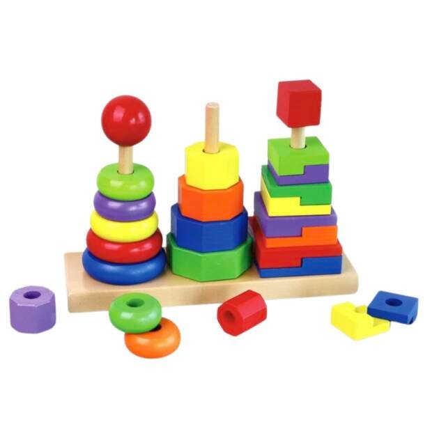 ⁦מגדל גאומטרי מעץ ויגה⁩ – תמונה ⁦3⁩