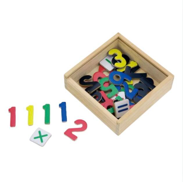 ⁦מספרים מגנטים מעץ ויגה⁩ – תמונה ⁦2⁩