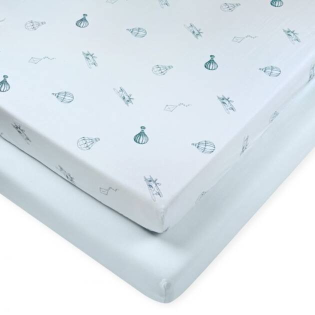 זוג סדיני עגלה לורה