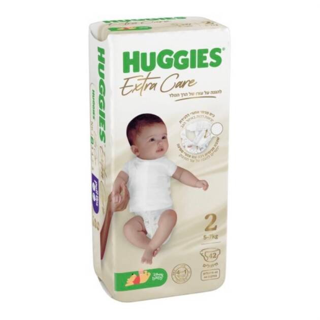 חיתולים האגיס אקסטרה קר שלב 2