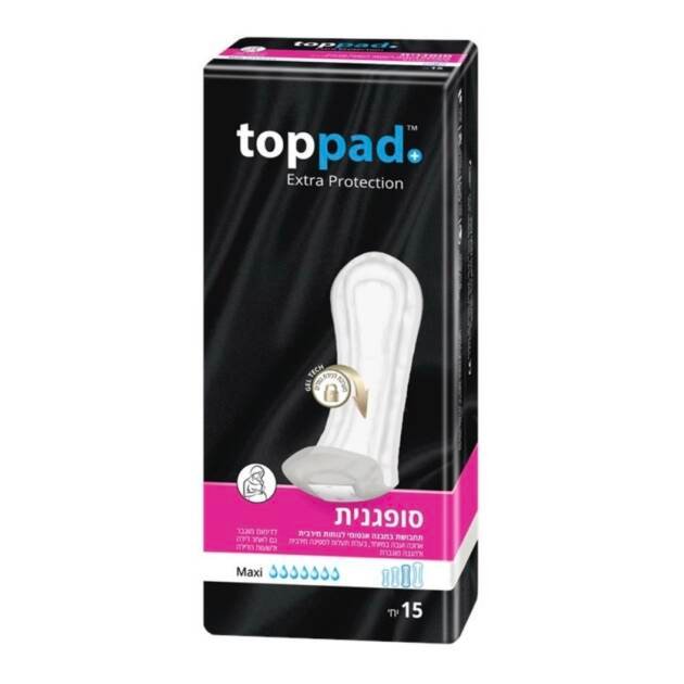 תחבושות טופ מד סופגנית