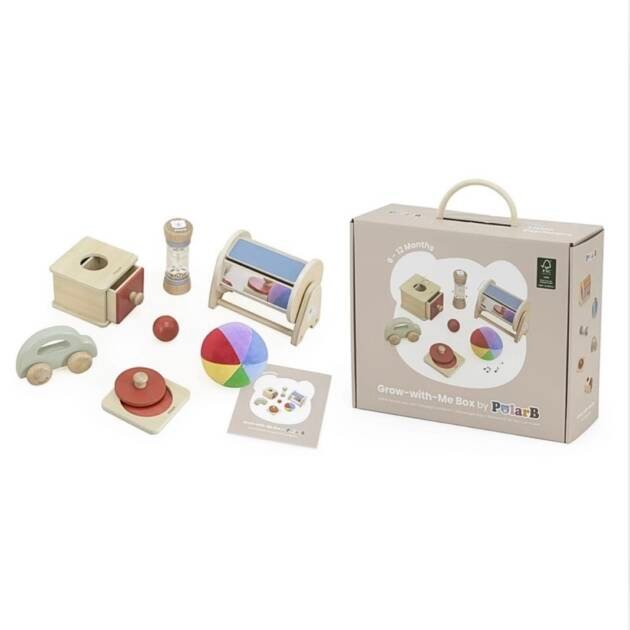 מארז מסדרת ״לגדול איתי״ 6-12 חודשים פולאר בי
