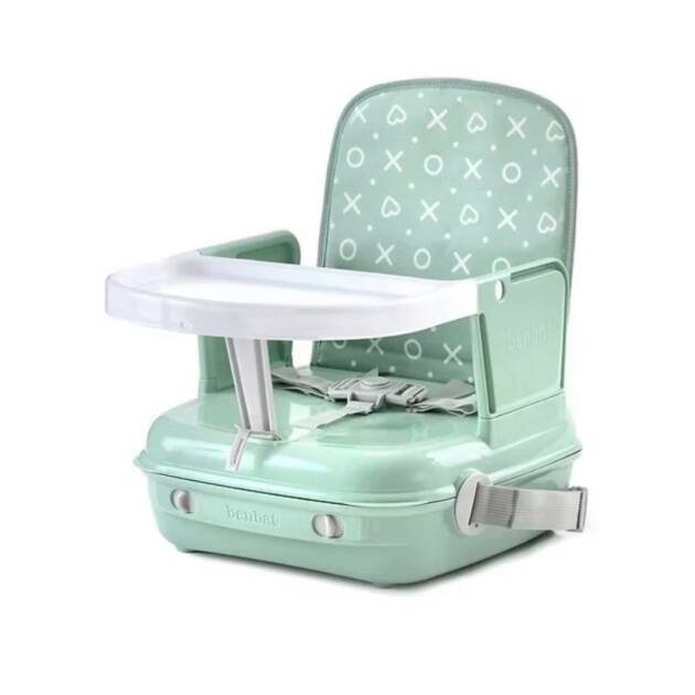 כיסא הגבהה אוכל עם מגש משולב תיק נשיאה