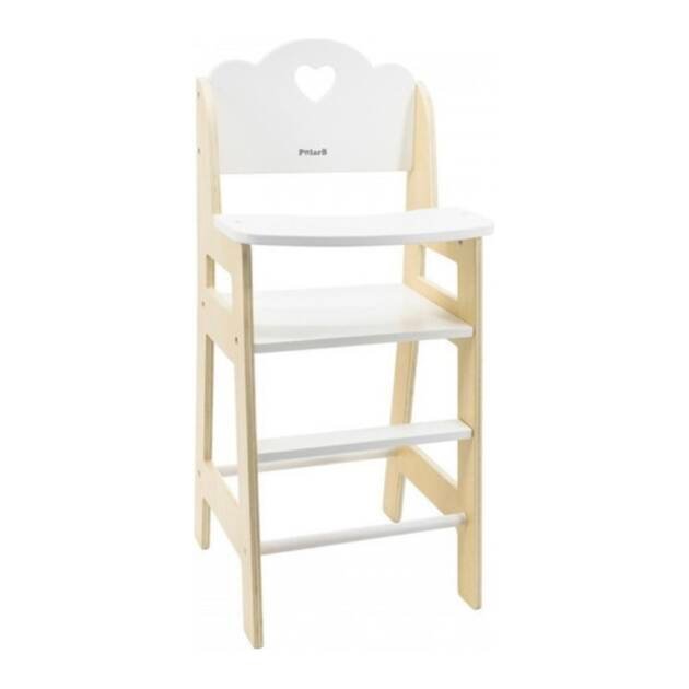 כיסא אוכל צעצוע מעץ פולאר בי