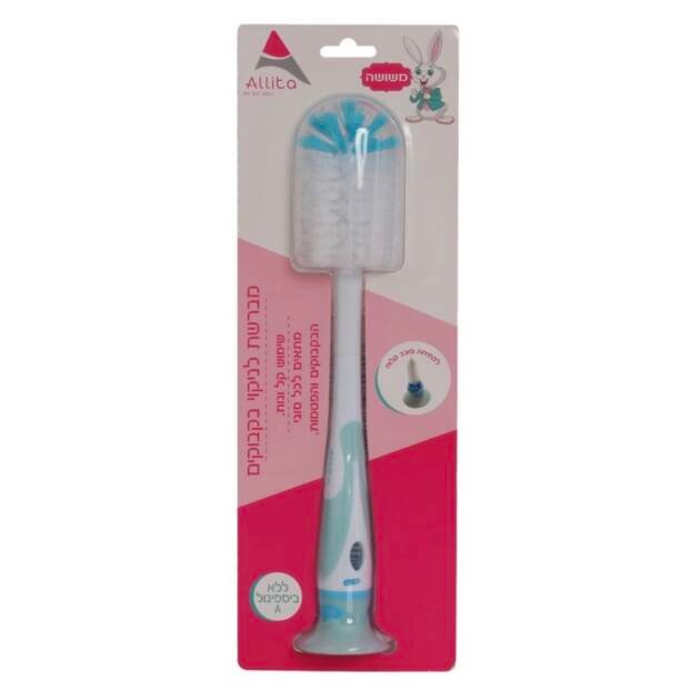 מברשת נצמדת לניקוי בקבוקים