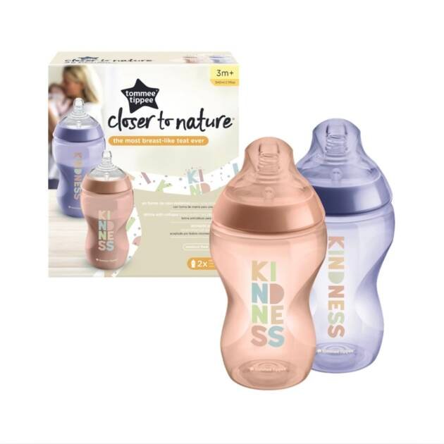 זוג בקבוקי טומי טיפי 340 מ״ל