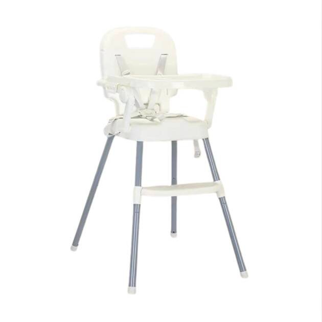 כיסא אוכל לבן בי סמארט דגם טריו