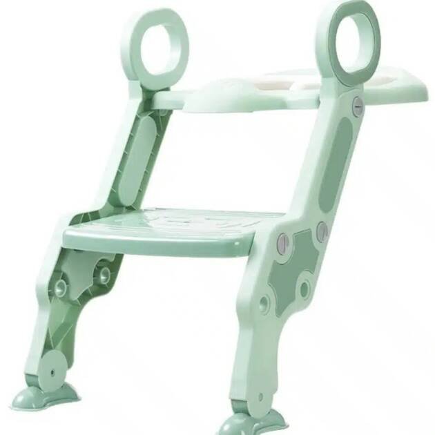 ישבנון מרופד טורקיז-לבן