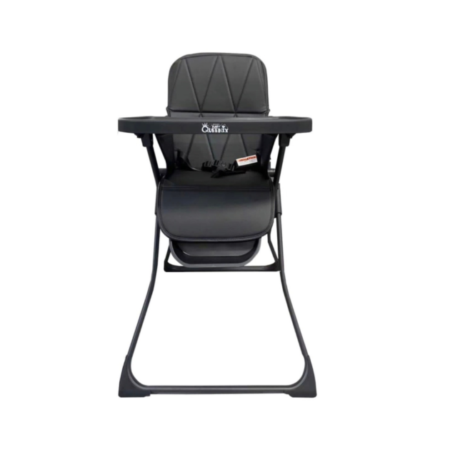 כיסא אוכל תבל מתקפל שחור