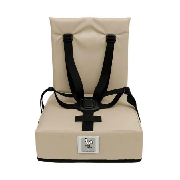 כרית הגבהה לאוכל עם גב ורצועות