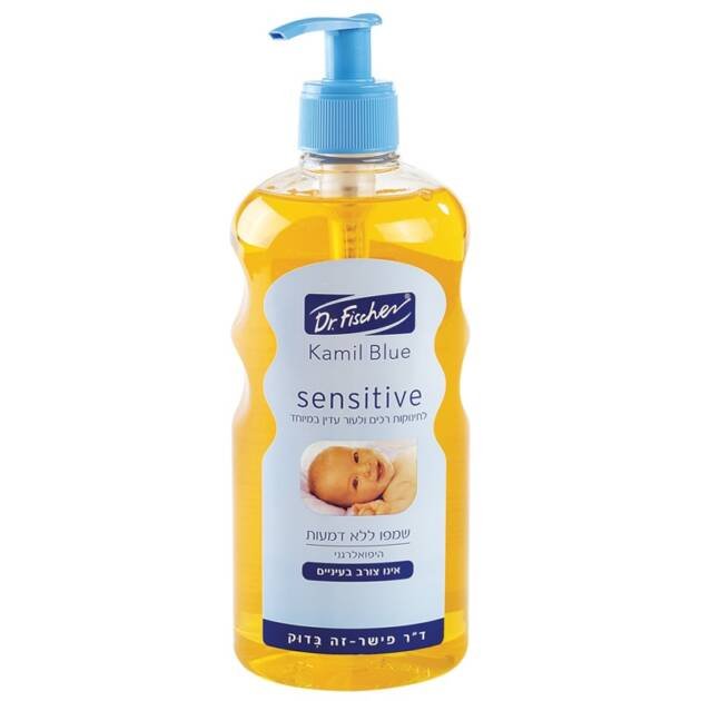 שמפו משאבה קמיל בלו סנסיטיב ד״ר פישר