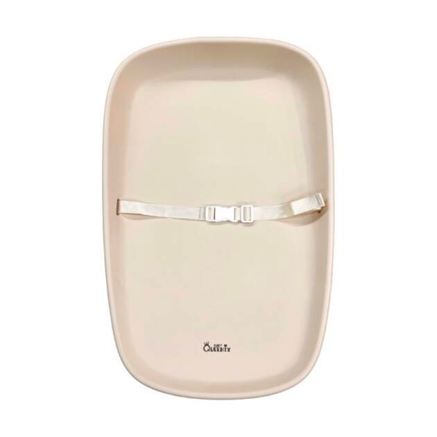 משטח החתלה סיליקון שמנת