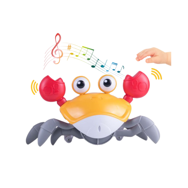 הסרטן השובב מעודד זחילה אדום