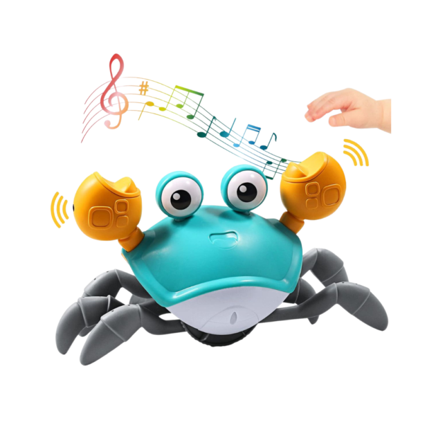 הסרטן השובב מעודד זחילה תכלת