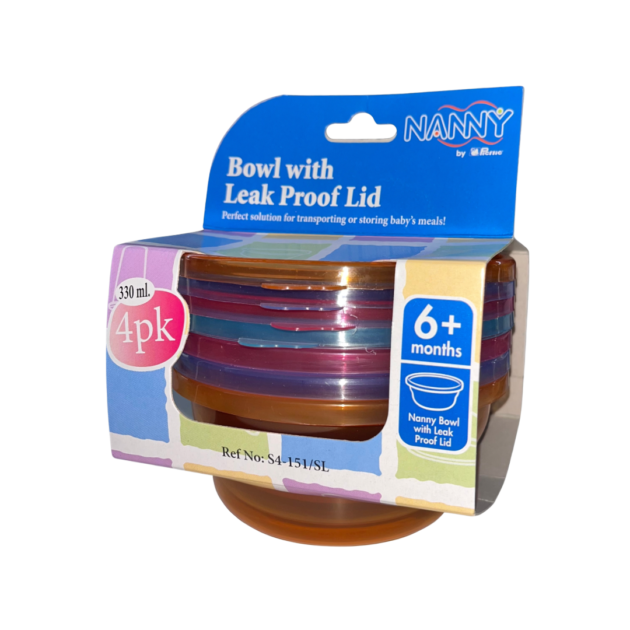 רביעיית קעריות עם מכסה