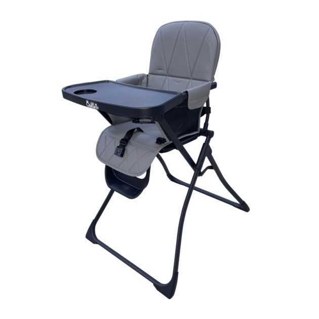 כיסא אוכל דגל תבל אפור כהה