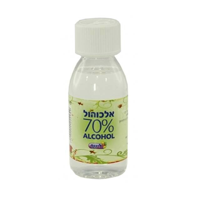 אלכוהול 70 אחוז ליטף