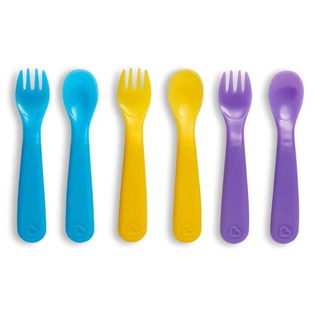 שלישיית כפיות ומזלגות משנות צבע